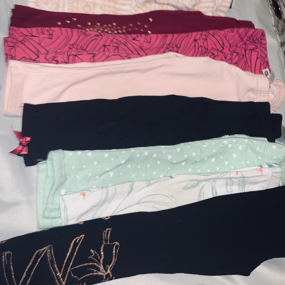 15 Size 3T girls jeggings tights, joggers tights